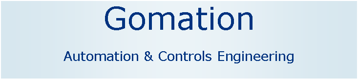 Text Box: GomationAutomation & Controls Engineering